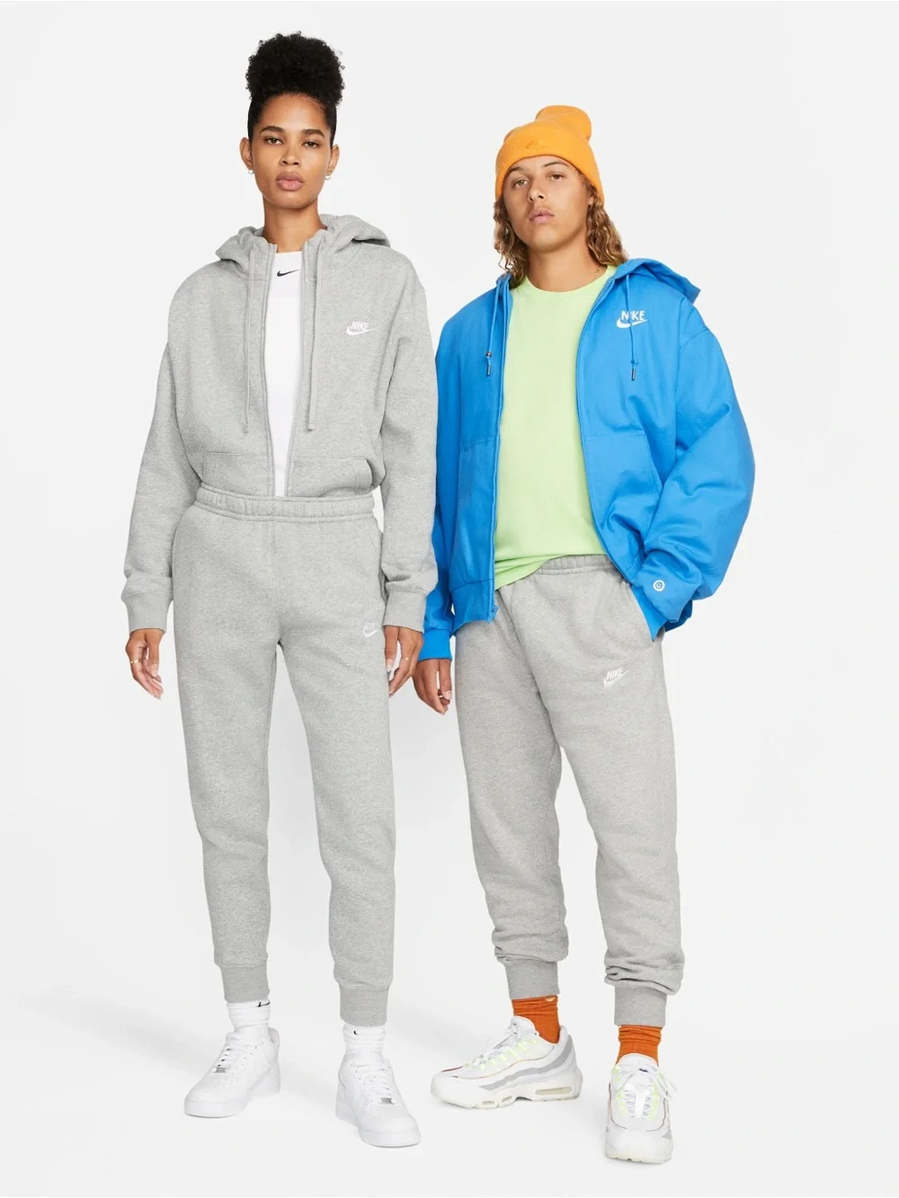 Nike Unisex Sportswear Club Fleece Joggers Grey